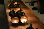 Lanterns for cave visitors